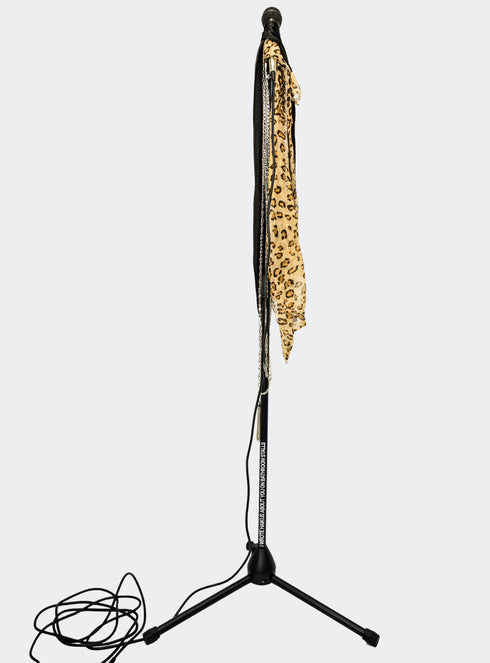 Porte-clés Queue de Renard Noir - M123006HYB